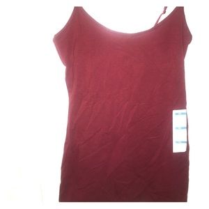 brand new burgundy old navy x-small camisole